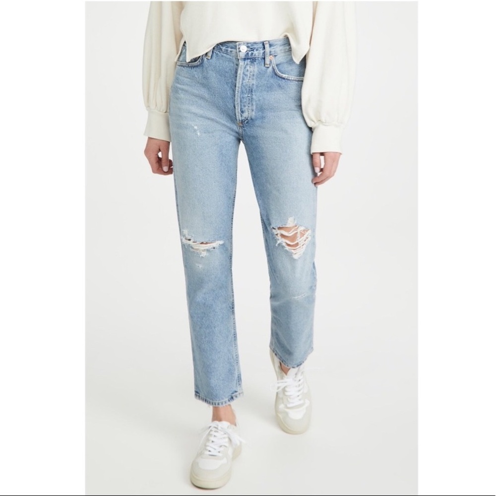 Citizens of Humanity Charlotte high rise straight leg Jean - moondust